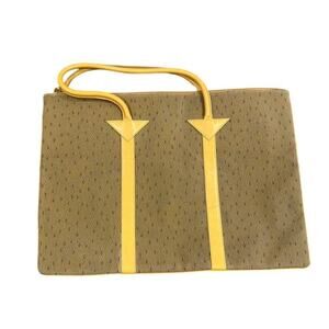 Yves Saint Laurent Flate Tote Bag in Portfolio Beige​​